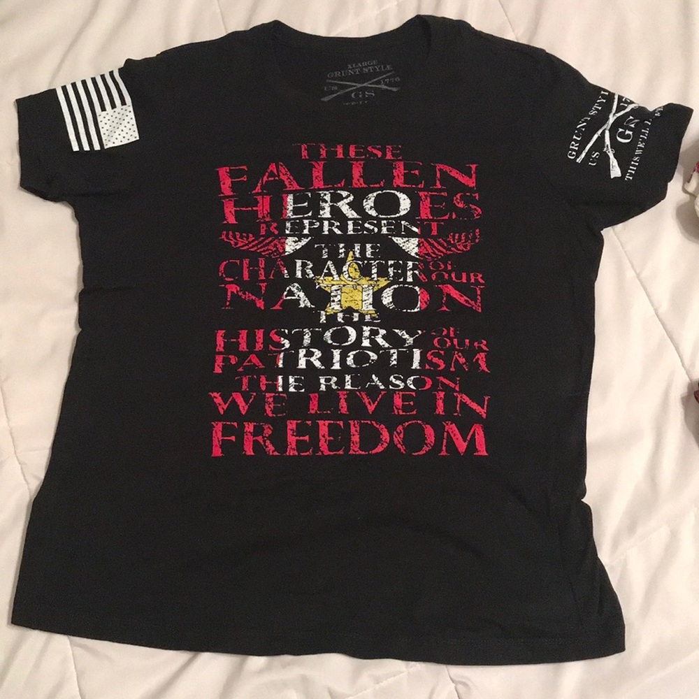 Grunt Style fallen hero’s shirt